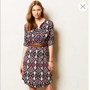 Anthropologie Holding Horses Mira shirt dress Sz 6
